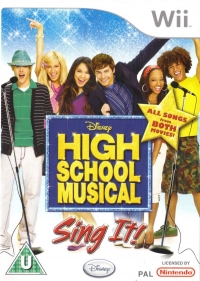 High School Musical: Sing It! Box Art