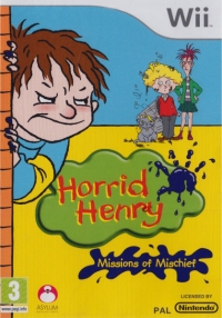 Horrid Henry: Missions of Mischief Box Art