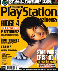 Official UK PlayStation Magazine 45 Box Art
