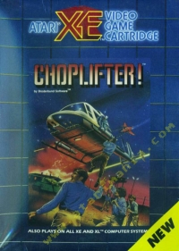 Choplifter (XE version) Box Art