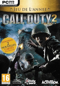 Call of Duty 2: Jeu de L'Annee Box Art