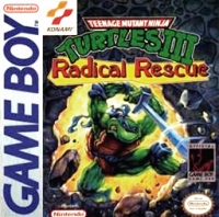 Teenage Mutant Ninja Turtles III: Radical Rescue Box Art
