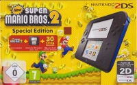 Nintendo 2DS - New Super Mario Bros. 2 Special Edition (Black + Blue) [EU] Box Art