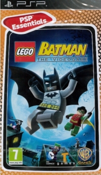 Lego Batman: The Videogame - PSP Essentials Box Art