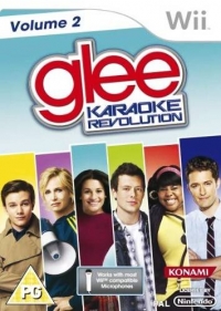 Karaoke Revolution Glee: Volume 2 Box Art