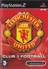 Club Football: Manchester United Box Art
