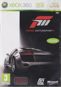 Forza Motorsport 3 [DK][FI][NO][SE] Box Art