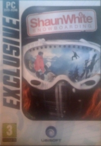 Shaun White Snowboarding - Exclusive Box Art