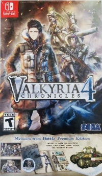 Valkyria Chronicles 4 - Memoirs from Battle Premium Edition Box Art