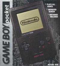 Nintendo Game Boy Pocket (Black) [NA] Box Art