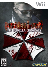 Resident Evil: The Umbrella Chronicles (Capcom Entertainment, Inc. / thick Official Nintendo Seal) Box Art