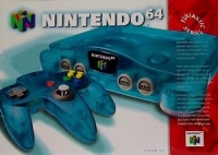 Nintendo 64 (Ice Blue) Box Art