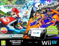 Nintendo Wii U - Mario Kart 8 + Splatoon Premium Pack Box Art