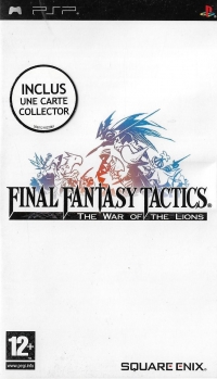 Final Fantasy Tactics: The War of the Lions [FR] Box Art