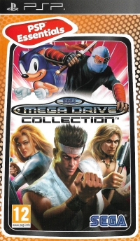 Sega Mega Drive Collection - PSP Essentials [FR] Box Art