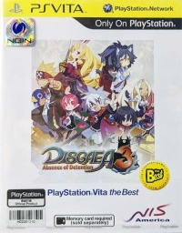 Disgaea 3: Absence of Detention - PlayStation Vita the Best Box Art