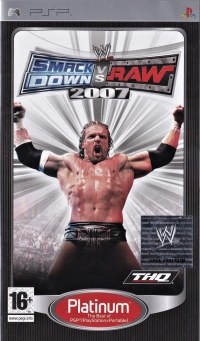 WWE SmackDown vs. Raw 2007 - Platinum Box Art