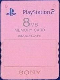 Sony Memory Card SCPH-10020 (pink) Box Art