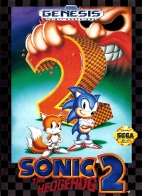 Sonic the Hedgehog 2 (Sega label) Box Art