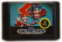 Sonic the Hedgehog 2 (Not for Resale small label) Box Art