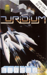 Uridium (cassette) Box Art