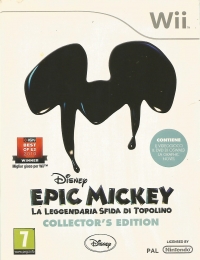 Disney Epic Mickey: La Leggendaria Sfida di Topolino - Collector's Edition Box Art