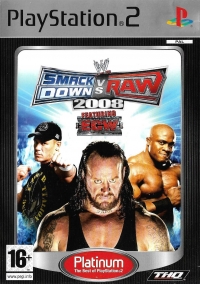 WWE Smackdown vs Raw 2008 - Platinum [FR][NL] Box Art