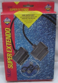 Nuby Super Extendo 6-ft Extension Cables for Super NES Controllers Box Art