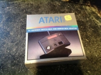 Atari TV Antenna Switch Box and Switch Box Adapter (silver box) Box Art