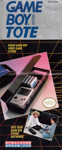 Dynasound Organizer Game Boy Tote Box Art