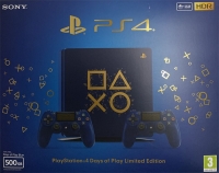 Sony PlayStation 4 CUH-2116A - Days of Play Box Art