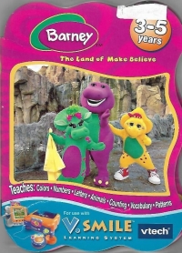 Barney The Land of Make Believe Box Art