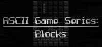 ASCII Game Series: Blocks Box Art