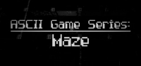 ASCII Game Series: Maze Box Art