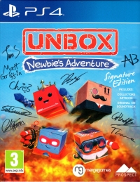 Unbox: Newbie's Adventure - Signature Edition Box Art