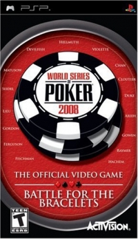 World Series of Poker 2008 Box Art