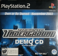 Need for Speed: Underground Demo CD Box Art