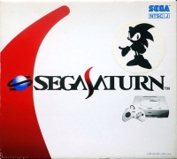 Sega Saturn (black Sonic label) Box Art