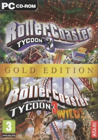 Rollercoaster Tycoon 3: Gold Edition Box Art