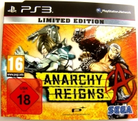 Anarchy Reigns : Limited Edition (Not for Resale) Box Art