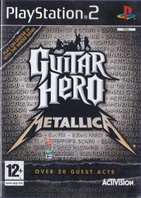 Guitar Hero: Metallica (Not for Resale) [DK][NO][SE][FI] Box Art