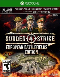 Sudden Strike 4 - European Battlefields Edition Box Art