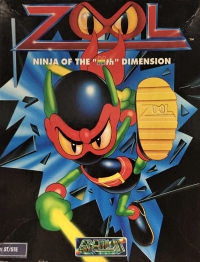 Zool: Ninja of the Nth Dimension (Zool forward cover) Box Art