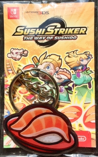 Sushi Striker: The Way of Sushido keyring Box Art