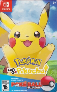 Pokémon: Let's Go, Pikachu! + Poké Ball Plus Pack Box Art
