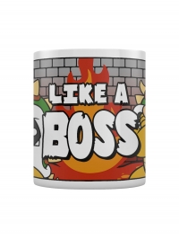 Super Mario Like A Boss Boxed Mug Box Art