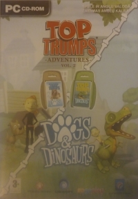 Top Trumps Adventures Vol. 2: Dogs & Dinosaurs Box Art