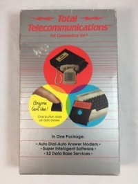Total Telecommunications For Commodore 64 Box Art