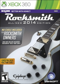 Rocksmith 2014 Edition (No Cable Included) Box Art