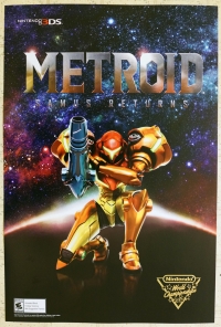 Nintendo World Championships 2017 Poster - Metroid: Samus Returns Box Art